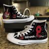 Ayrton Senna High Top Shoes
