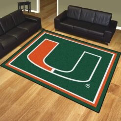 Miami Hurricanes G 0 Area Rug