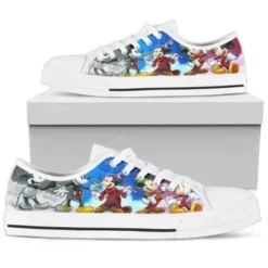 Mickey Mouse Low Top Shoes 04