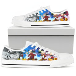 Mickey Mouse Low Top Shoes 04