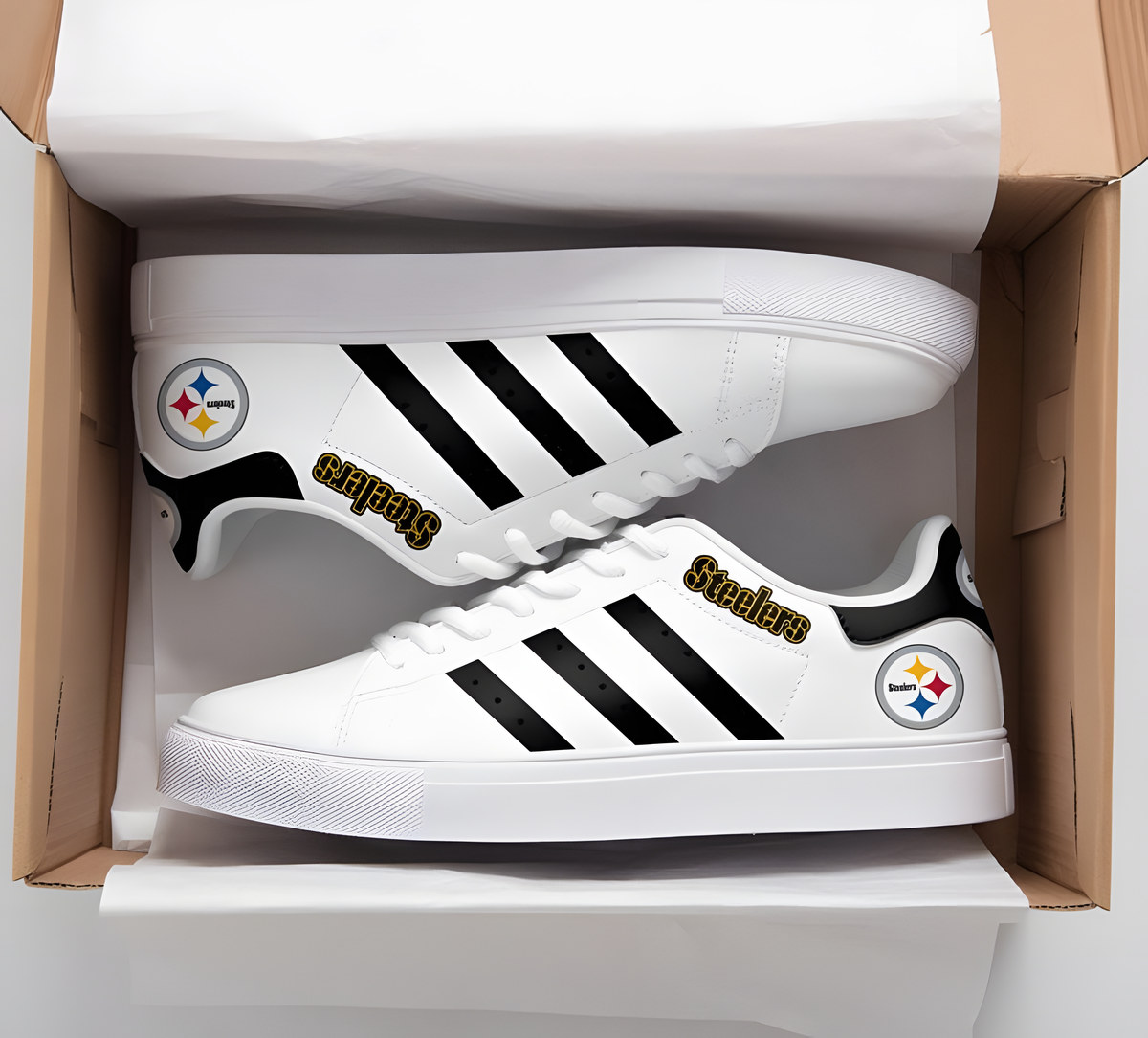 Pittsburgh Steelers 01G Stan Smith Shoes