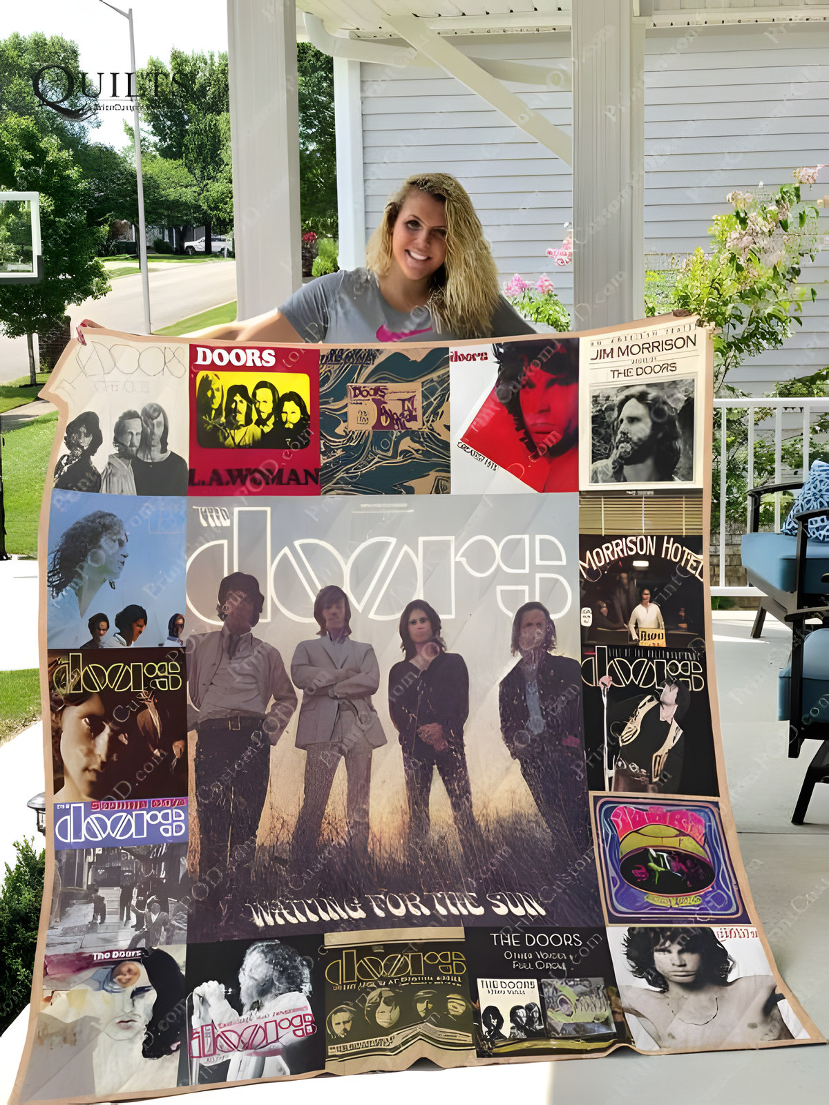 The Doors 1 Quilt