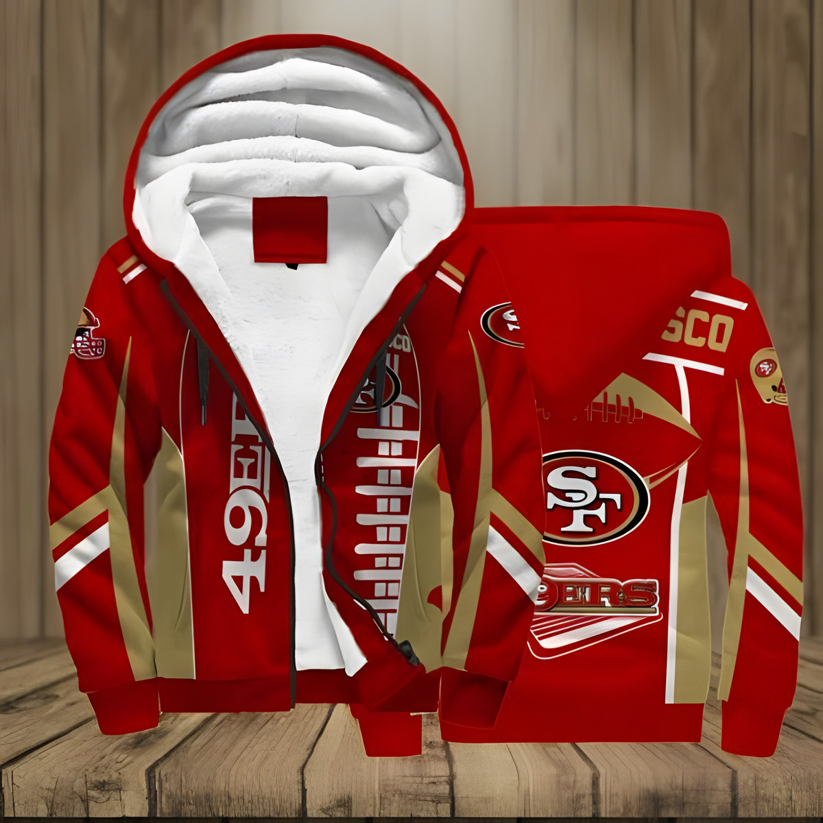 San Francisco 49Ers Lover Fleece Jacket