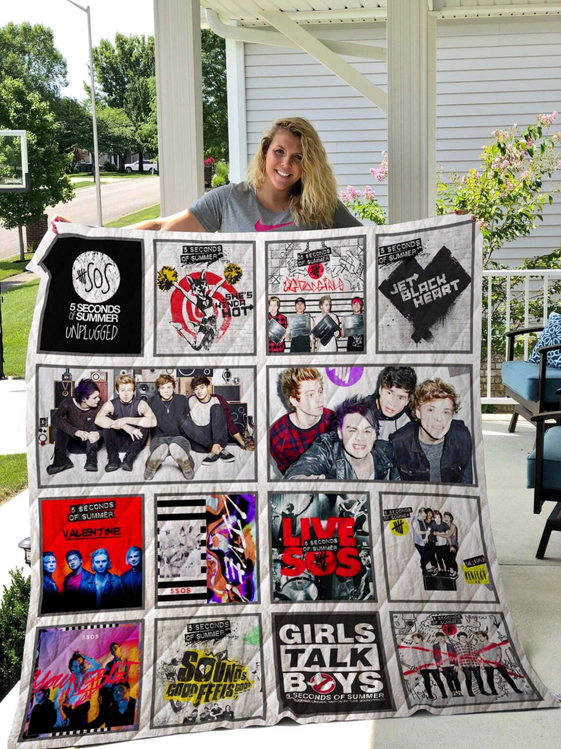 5 Seconds Of Summer Quilt 1 5 Seconds Of Summer Quilt