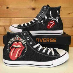 The Rolling Stones High Top Shoes