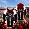 South Carolina Gamecocks Zip Hoodie 3D