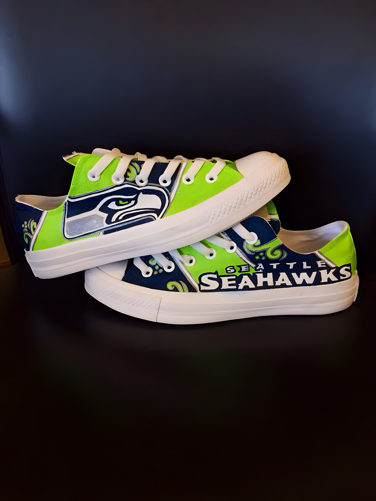 Seattle Seahawks I 01 Low Top Shoes