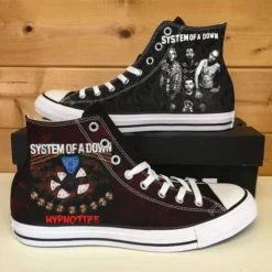 System Of A Down High Top Shoes
