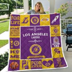 Los Angeles Lakers 3 Quilt