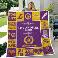 Los Angeles Lakers 3 Quilt
