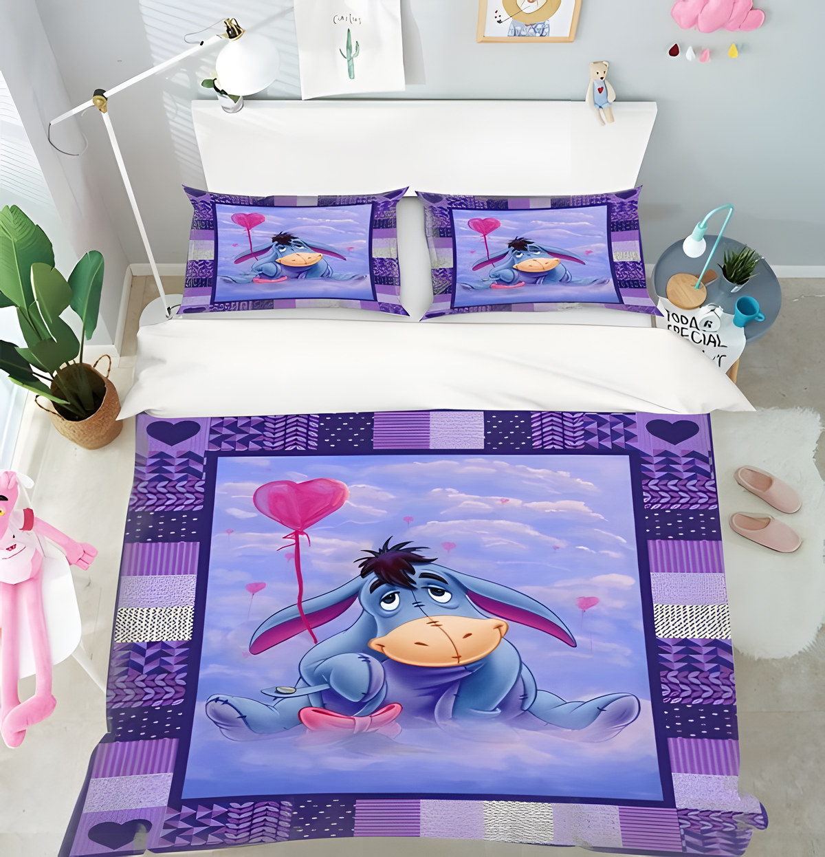 Eeyore Cute Love Bedding Set