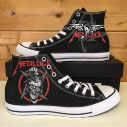 Metallica Band Lover High Top Shoes