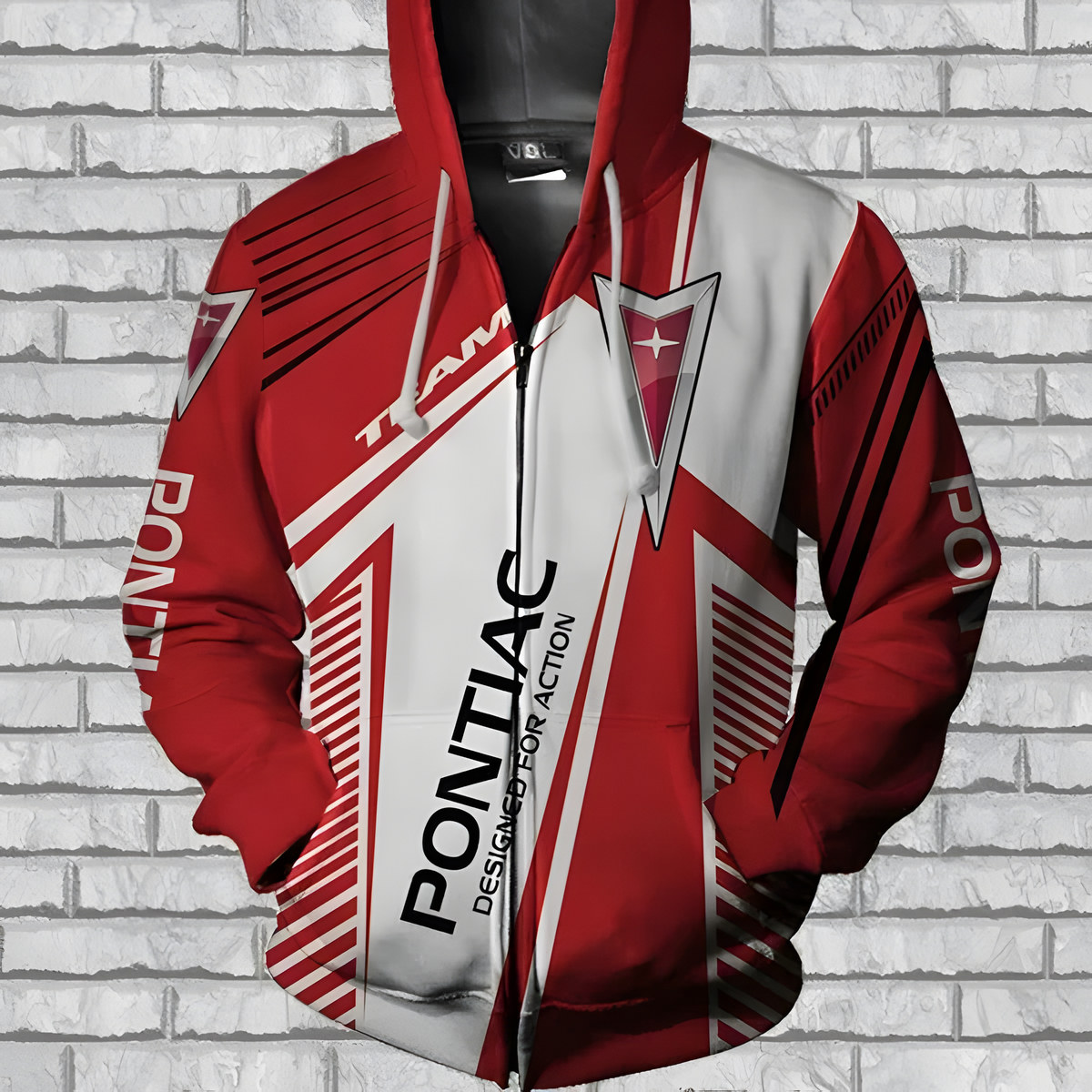 Pontiac Hoodie Zip Hoodie 1