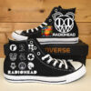 The Radiohead High Top Shoes
