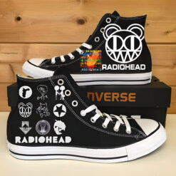 The Radiohead High Top Shoes