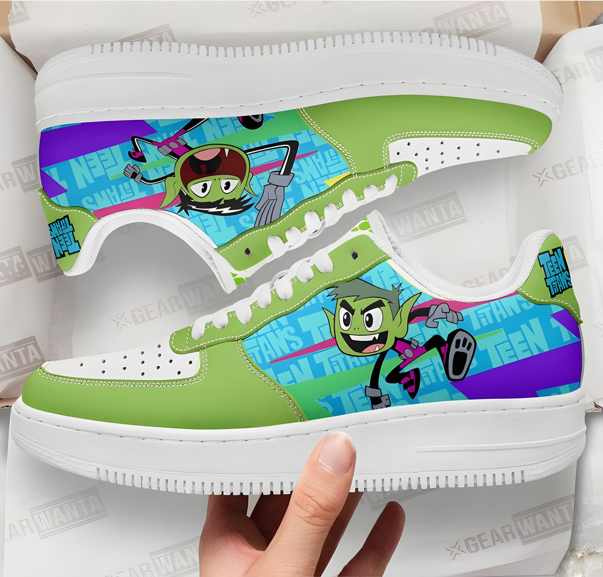 Teen Titans Air Force Shoes