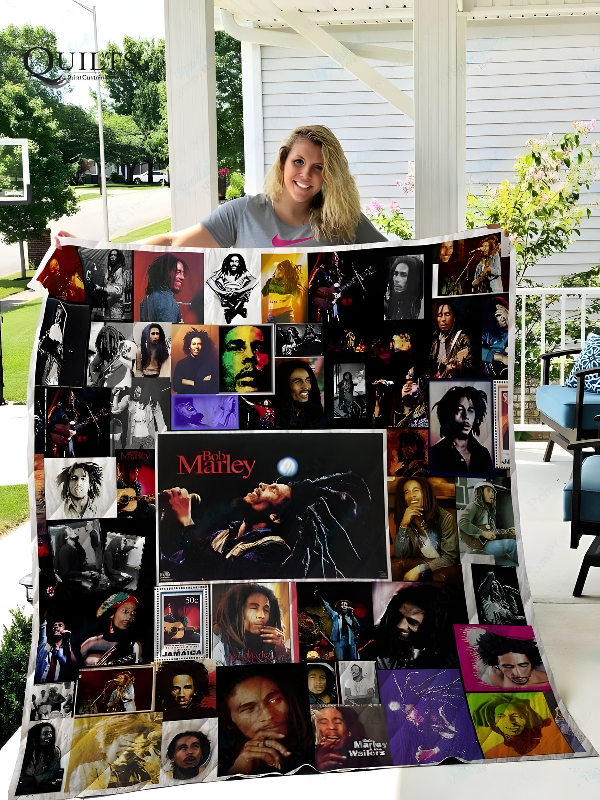 Bob Marley G 1 Quilt