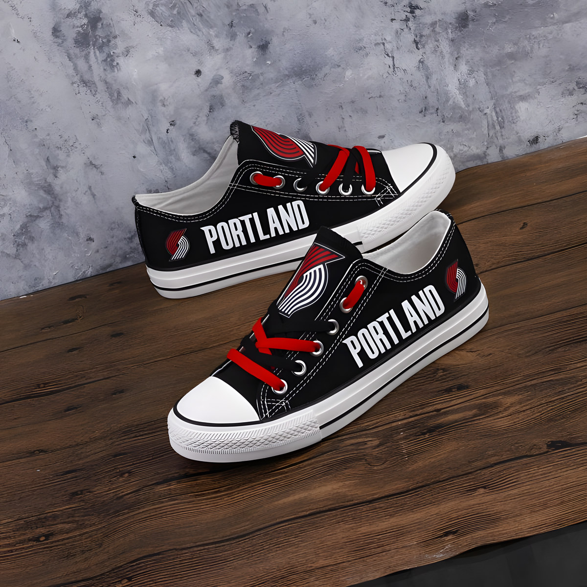 Portland Trail Blazers Low Top Shoes
