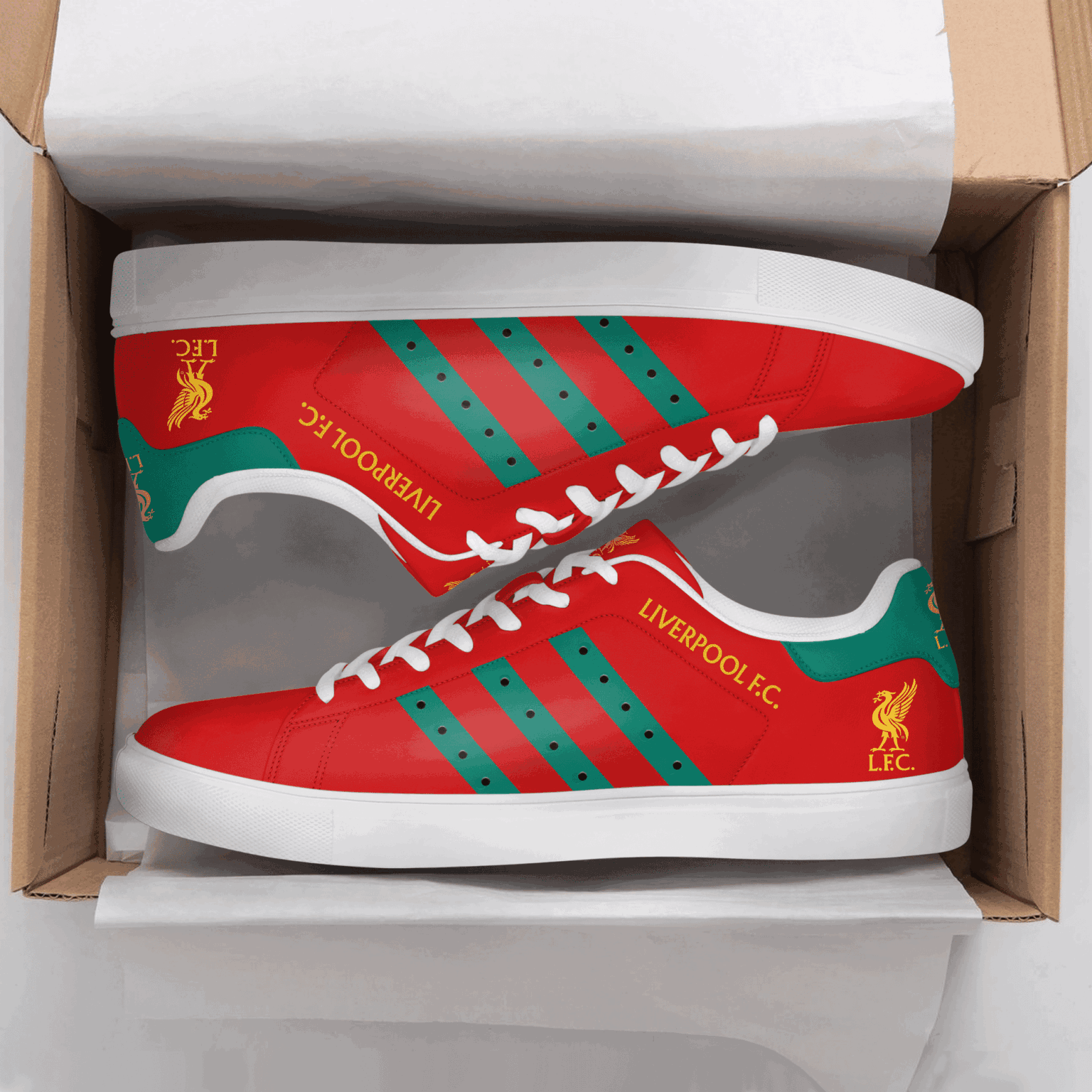 Liverpool F.C 5 Stan Smith Shoes 1 Liverpool F.C 5 Stan Smith Shoes