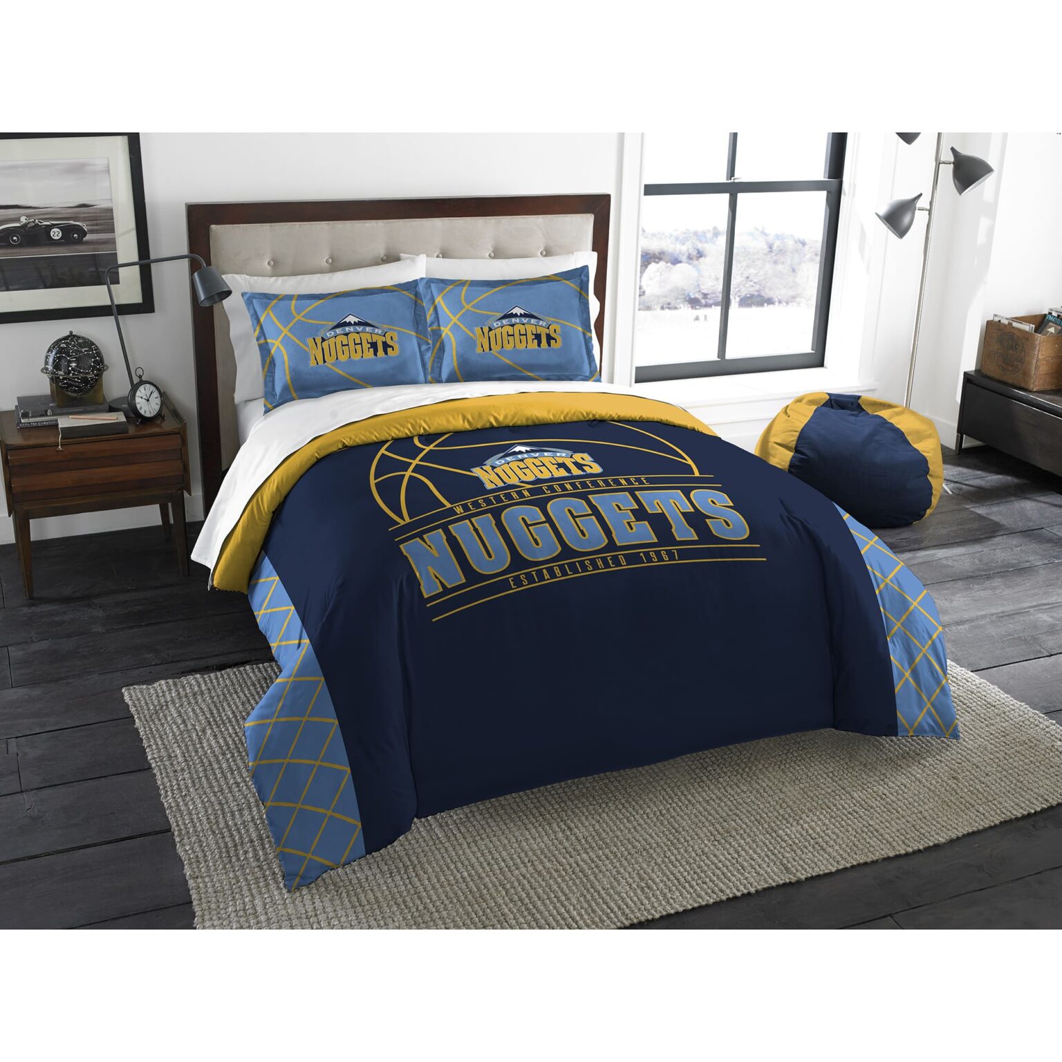 Denver Nuggets Lover Bedding Set 1 Denver Nuggets Lover Bedding Set