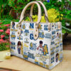 North Carolina A&t Aggies Nc Leather Handbag