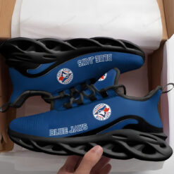 Toronto Blue Jays Black Max Soul Shoes