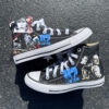 U 2 Band High Top Shoes