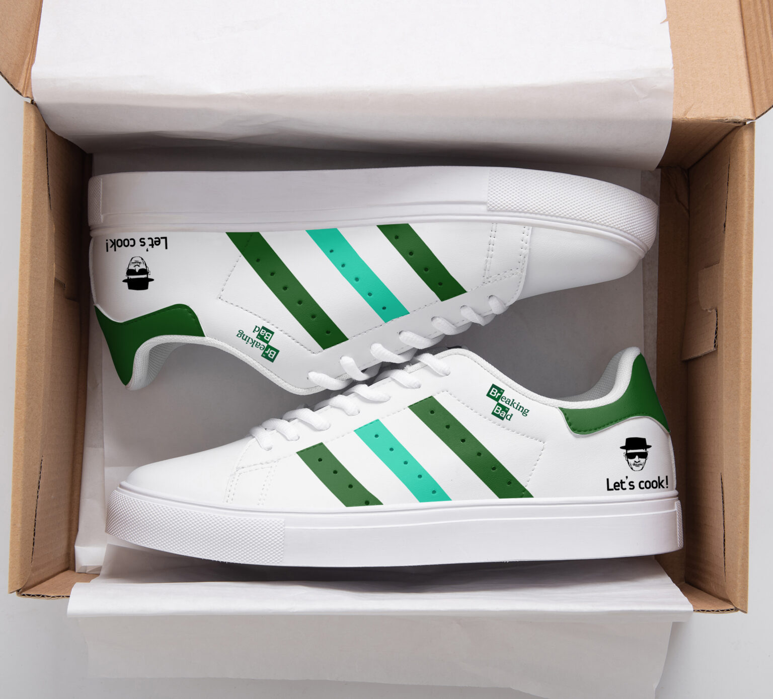 Breaking Bad Stan Smith Shoes 1 Breaking Bad Stan Smith Shoes
