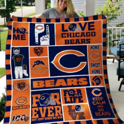 Chicago Bears 3 Quilt