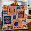 Chicago Bears 4 Quilt