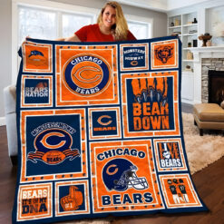 Chicago Bears 4 Quilt