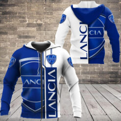Lancia A 11 Zip Hoodie 3D