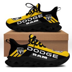 Dodge Ram Yellow Black Shoes