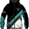 Ford Thunderbird Zip Hoodie 3D