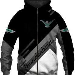 Ford Thunderbird Zip Hoodie 3D