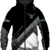 Ford Thunderbird Zip Hoodie 3D