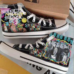 New Kids On The Block High Top Shoes