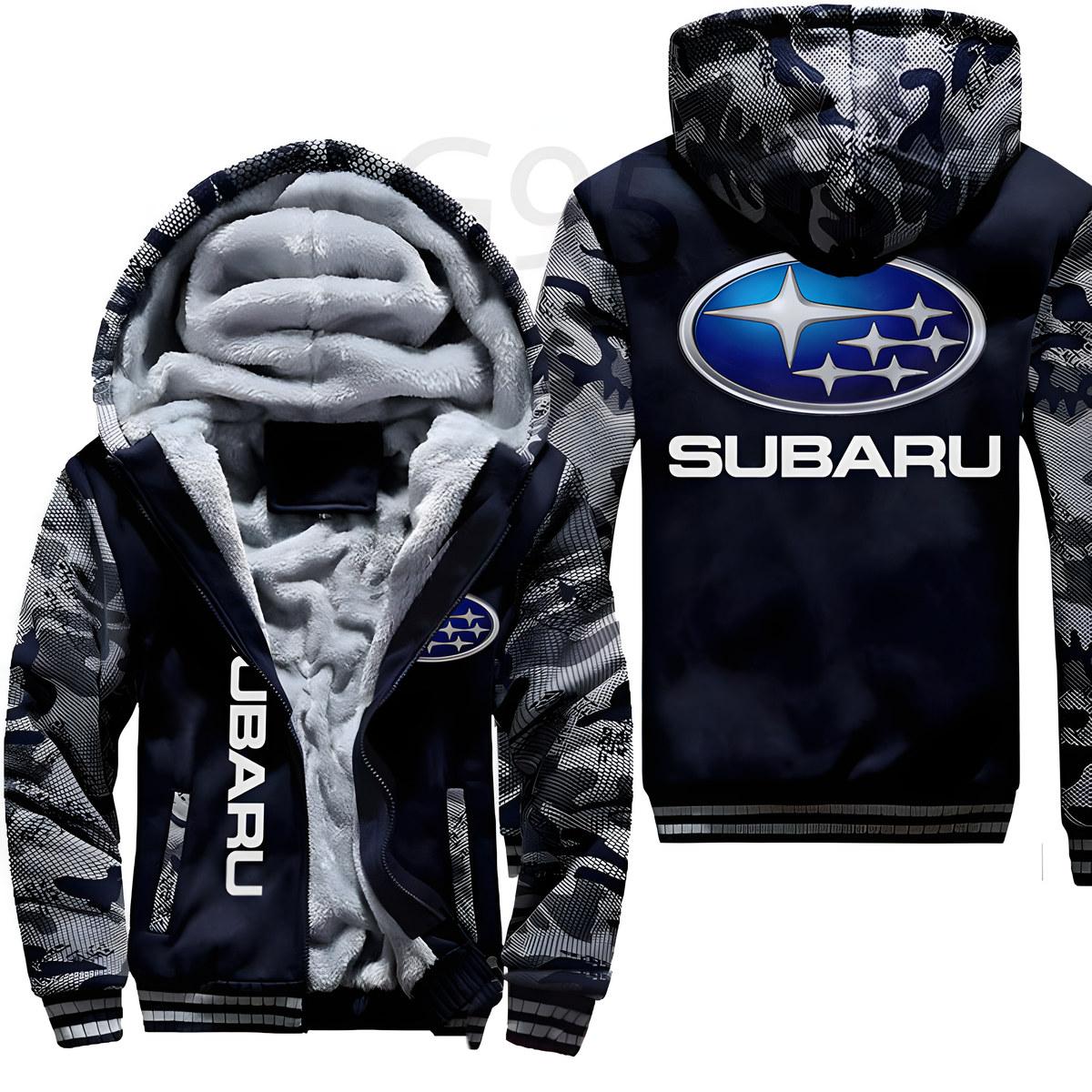 Subaru Car Fleece Jacket