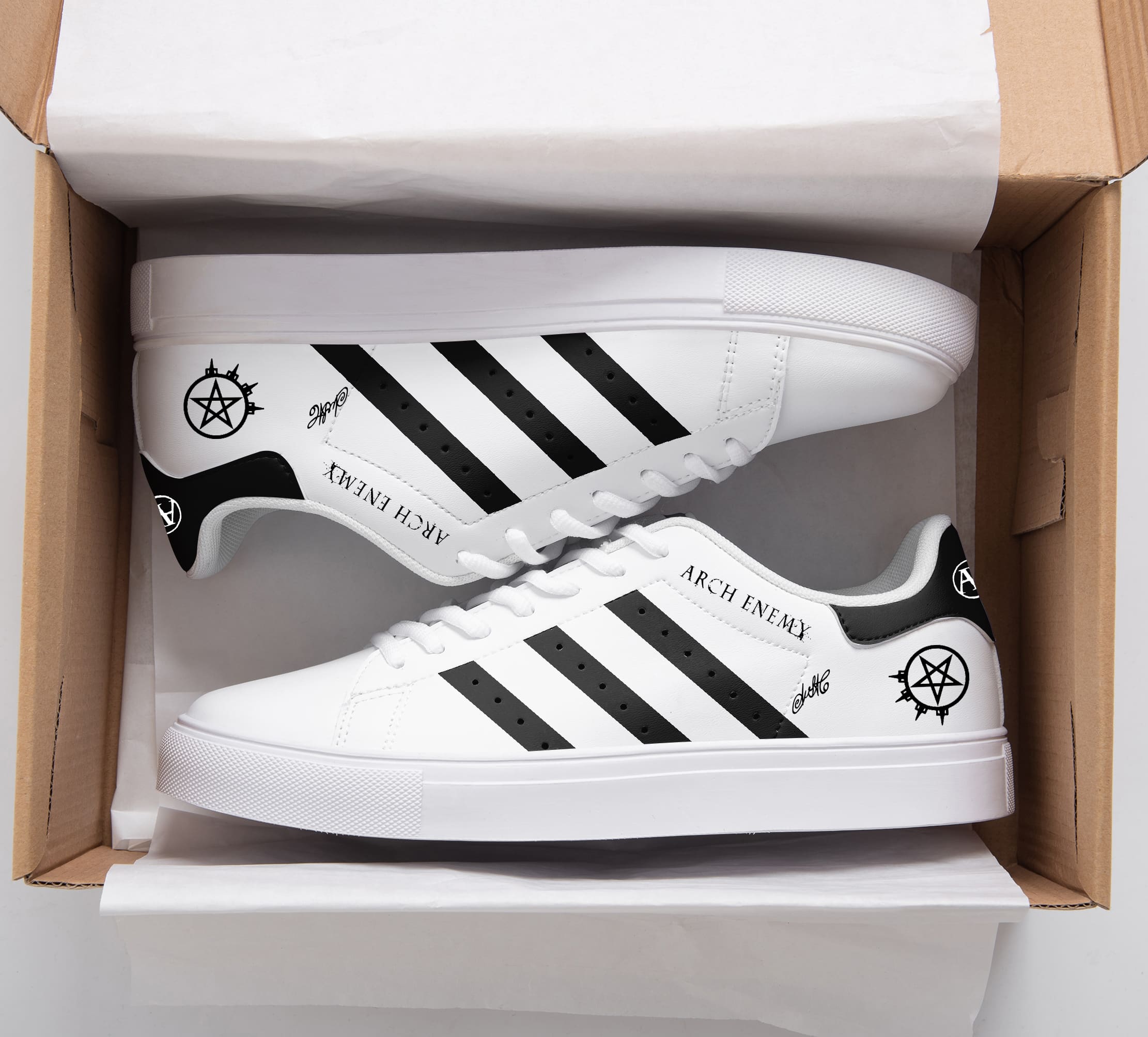 Arch Enemy Stan Smith Shoes 1 Arch Enemy Stan Smith Shoes