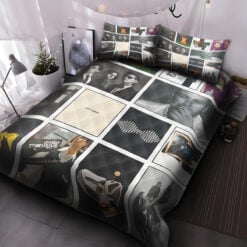 Arctic Monkeys Quilt Bedding Set