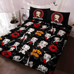 Betty Boop Love A 0 Quilt Bedding Set