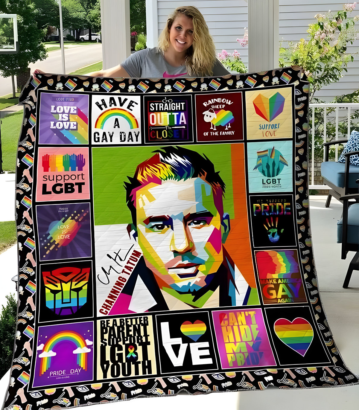 Channing Tatum Quilt