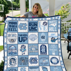 North Carolina Tar Heels 3 Quilt