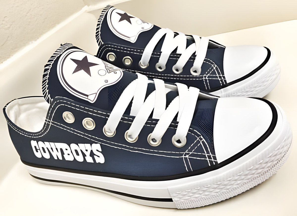 Dallas Cowboys Low Top Shoes