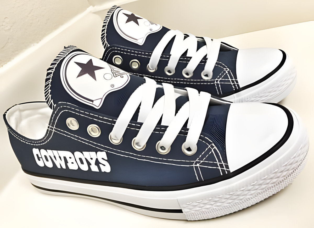 Dallas Cowboys Low Top Shoes