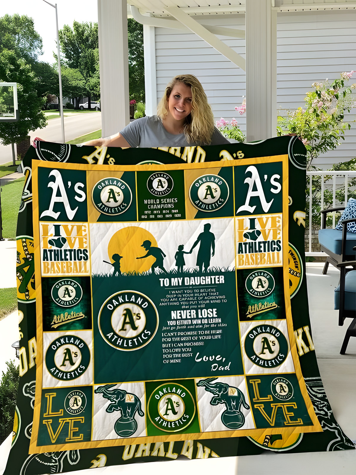 Oakland Athletics Quilt