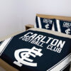 Carlton Football Lover Bedding Set