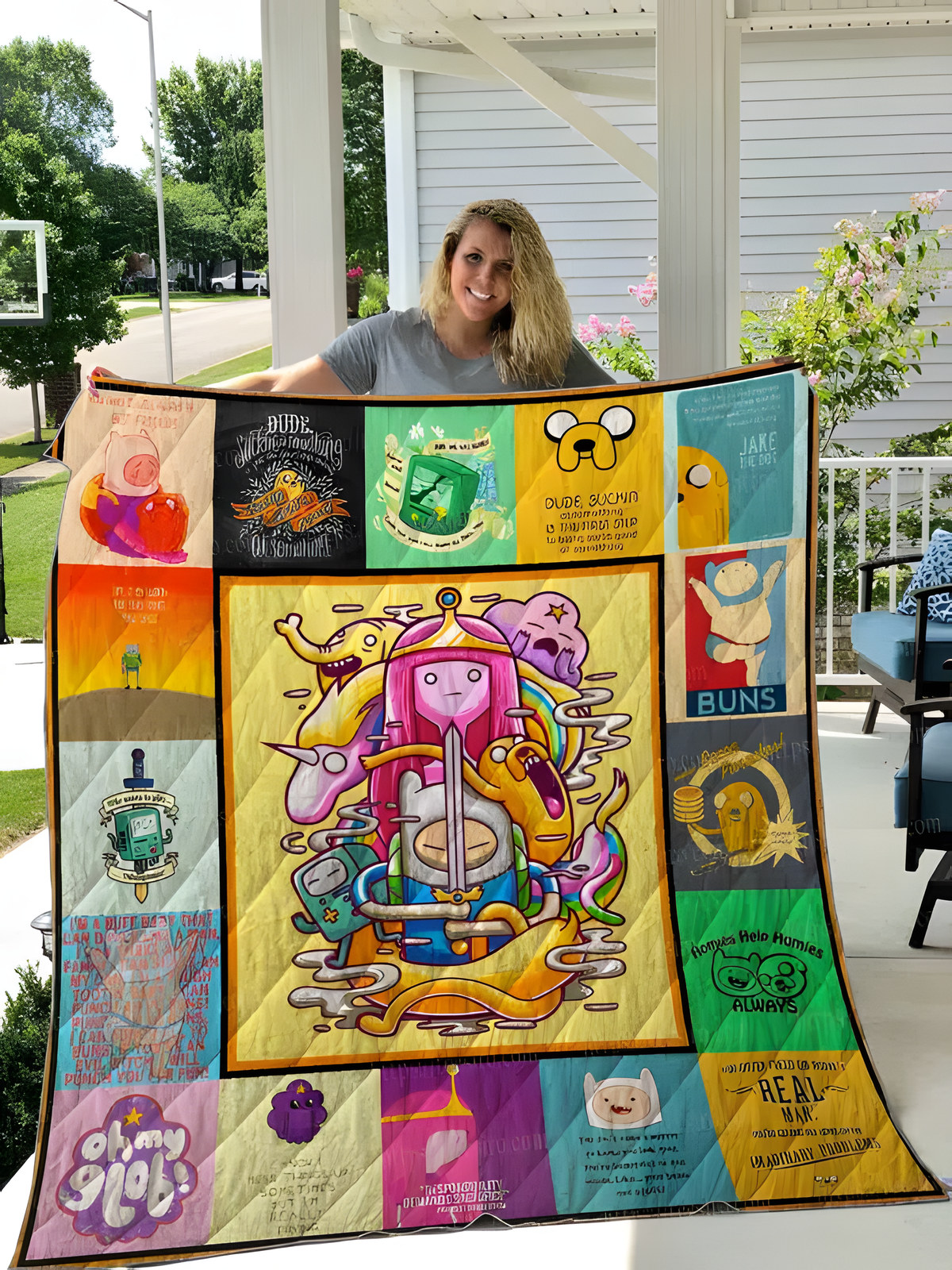 Adventure Time 1 Quilt