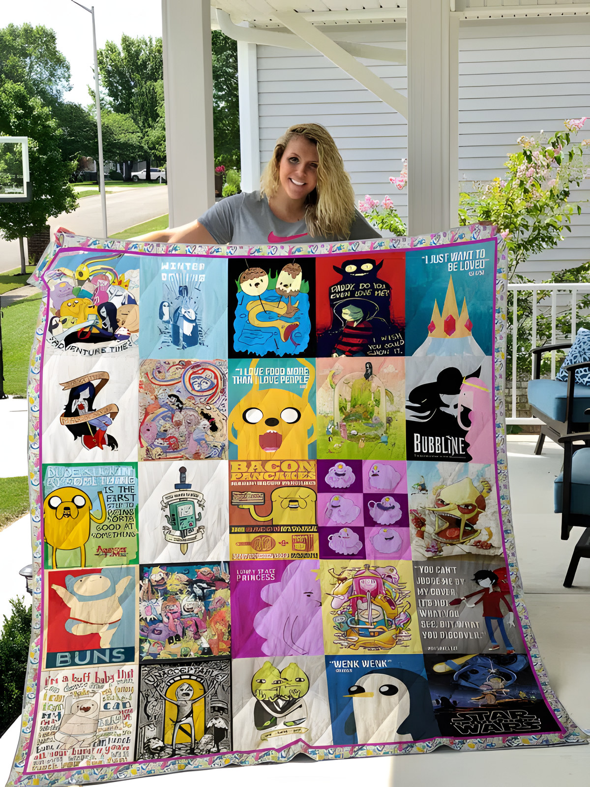 Adventure Time 1 Quilt