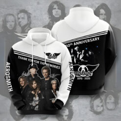Aerosmith Zip Hoodie 3D